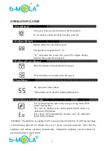 Preview for 8 page of b-mola NCCO1702/DMA Operation Manual