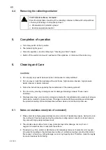 Preview for 22 page of B.Pro BC GF 3500 Operating Instructions Manual