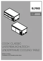 Предварительный просмотр 1 страницы B.Pro COOK CLASSIC BC UCT 2D Translation Of The Operating Instructions