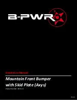 B-PWR PAFB-1C Installation Manual предпросмотр