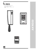 b-red AKW200 Manual preview