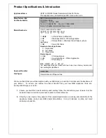 Preview for 4 page of B+S UFWSP Series Installation, Operating And Servicing Instruction Manual