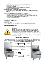 Preview for 10 page of B+S UFWWSP Series Installation, Operating And Servicing Instruction Manual