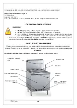 Preview for 10 page of B+S YCJSF-1 Installation, Operating And Servicing Instruction Manual