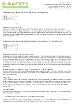 Preview for 3 page of B-Safety V-LUX STANDARD Operating Instructions