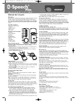 Preview for 4 page of B-Speech B-Speech Prim User Manual