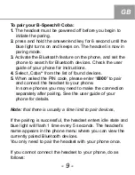 Preview for 9 page of B-Speech Coba User Manual