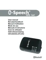 B-Speech GPS 16c User Manual preview