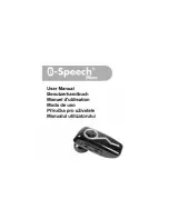 Предварительный просмотр 1 страницы B-Speech Micra User Manual