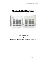 B-Speech MiniPad BK300 User Manual preview
