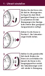 Preview for 8 page of B Swiss Prestige MoonPhase Manual