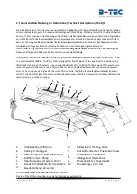 Preview for 5 page of B-TEC Carry 3.5 Installation, Operating Instructions And Parts List