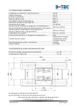 Preview for 6 page of B-TEC Carry 3.5 Installation, Operating Instructions And Parts List