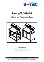 B-TEC Painty-02 Operating Manual preview