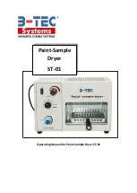 B-TEC ST-01 Operating Manual предпросмотр