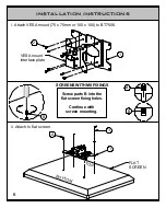 Preview for 6 page of B-Tech 001713280-0002 Installation Manual & Parts List