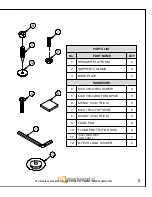 Предварительный просмотр 3 страницы B-Tech ATLAS BT606 Installation Manual & Parts List