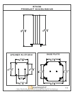 Предварительный просмотр 9 страницы B-Tech ATLAS BT606 Installation Manual & Parts List