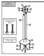 Preview for 4 page of B-Tech ATLAS Mountlogic BT608/B Installation Manual & Parts List