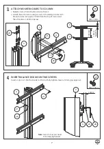 Предварительный просмотр 7 страницы B-Tech AV Mounts BT8567-01 Installation Manual