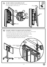 Предварительный просмотр 13 страницы B-Tech AV Mounts BT8567-01 Installation Manual