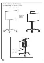 Предварительный просмотр 16 страницы B-Tech AV Mounts BT8567-01 Installation Manual