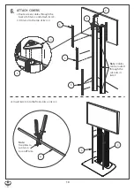 Предварительный просмотр 10 страницы B-Tech AV Mounts BT8583 Installation Manual