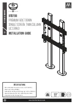 B-Tech AV mounts BT8708 Installation Manual preview