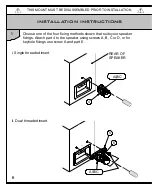 Предварительный просмотр 6 страницы B-Tech BT33-GRIS Installation Manual & Parts List