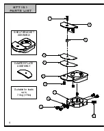 Preview for 4 page of B-Tech BT7151 Installation Manual & Parts List