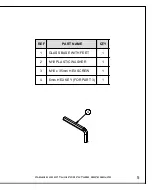 Предварительный просмотр 5 страницы B-Tech BT7322 Installation Manual & Parts List