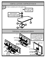 Предварительный просмотр 6 страницы B-Tech BT7322 Installation Manual & Parts List