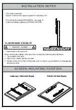 Предварительный просмотр 6 страницы B-Tech BT8370-2X2 Installation Manual & Parts List