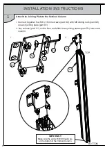 Предварительный просмотр 8 страницы B-Tech BT8371-3X3 Installation Manual & Parts List