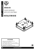 B-Tech BT8380-AFB Installation Manual preview