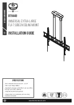 B-Tech BT8448 Installation Manual предпросмотр