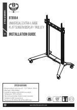 Preview for 1 page of B-Tech BT8564 Installation Manual