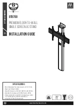 B-Tech BT8700 Installation Manual предпросмотр