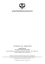 Предварительный просмотр 12 страницы B-Tech BT899XL-AD Installation Manual & Parts List