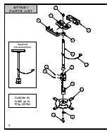 Preview for 4 page of B-Tech montlogic BT7581 Installation Manual & Parts List