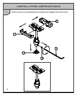 Предварительный просмотр 6 страницы B-Tech Mountlogic BT34/W Installation Manual & Parts List