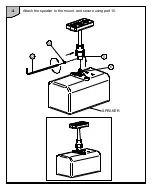 Предварительный просмотр 9 страницы B-Tech Mountlogic BT34/W Installation Manual & Parts List