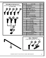 Предварительный просмотр 5 страницы B-Tech Mountlogic BT342 Installation Manual & Parts List