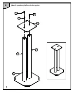 Предварительный просмотр 8 страницы B-Tech Mountlogic BT606 Installation Manual & Parts List