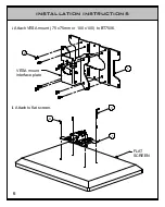 Предварительный просмотр 6 страницы B-Tech Mountlogic BT7506 Installation Manual & Parts List