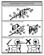 Предварительный просмотр 6 страницы B-Tech mountlogic BT7522 Installation Manual & Parts List