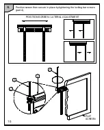 Предварительный просмотр 10 страницы B-Tech Mountlogic BT8210 Installation Manual & Parts List