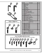 Предварительный просмотр 5 страницы B-Tech Mountlogic BT8224 Installation Manual & Parts List