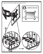 Предварительный просмотр 12 страницы B-Tech Mountlogic BT8224 Installation Manual & Parts List