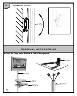 Предварительный просмотр 10 страницы B-Tech mountlogic BT8432 Installation Manual & Parts List